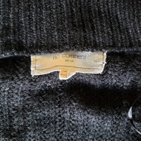 Black V Neck Sweater - Picture 2 of 2